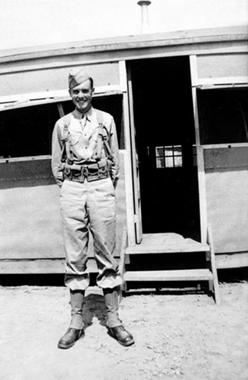 588. Camp Shelby Basic Training 1942 - T5 B. G. Rogers Jr. Route 3, Glennville, Ga