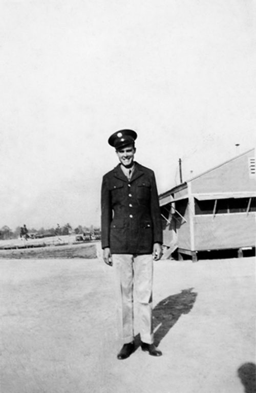 590. Camp Shelby Basic Training 1942 - T5 B. G. Rogers Jr. Route 3, Glennville, Ga